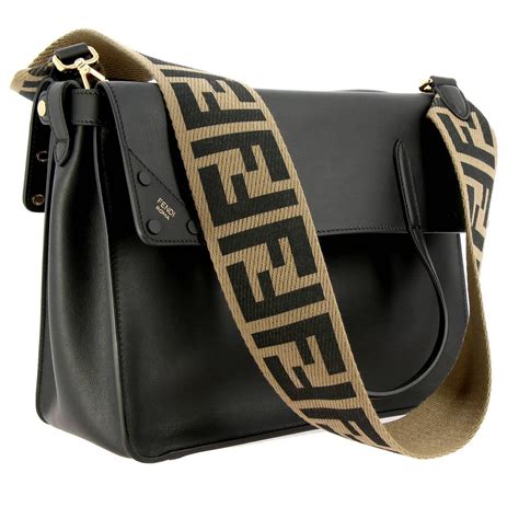 fendi bag with thick strap.